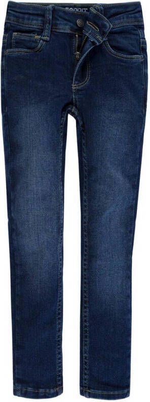 Esprit skinny jeans blue dark wash Blauw Meisjes Stretchdenim Effen 152