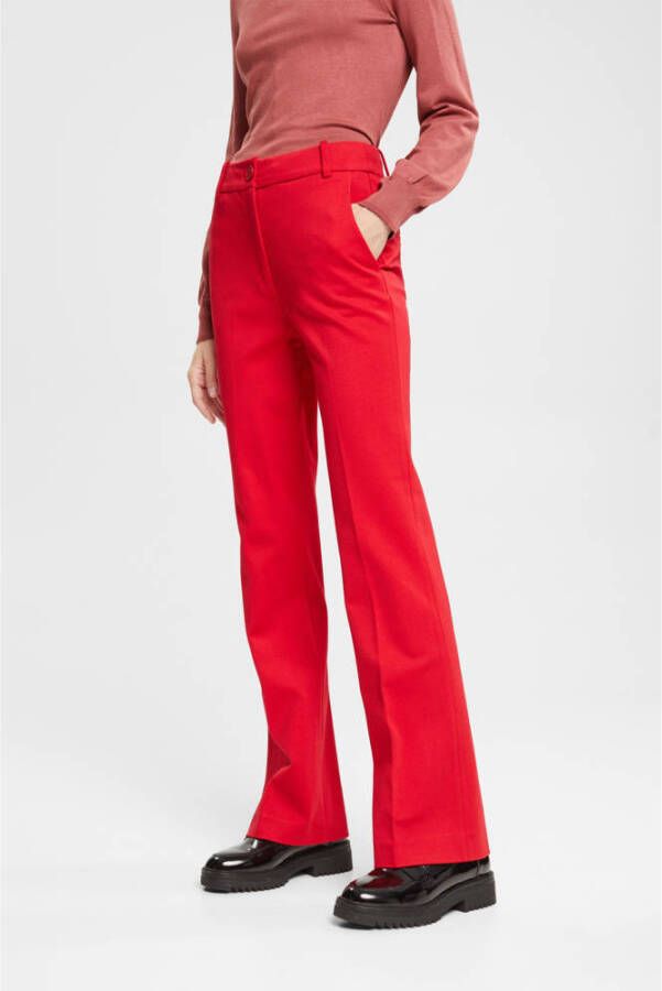 Esprit collection Bootcut broek met stretch