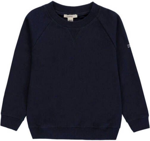 Esprit sweater donkerblauw Effen 164 | Sweater van