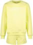 Esprit sweater + short geel Shirt + broek Logo 104-110 - Thumbnail 1