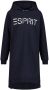 Esprit sweatjurk met logo donkerblauw Logo 164 | Jurk van - Thumbnail 1