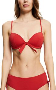 ESPRIT Wo Beach beugel bikinitop rood