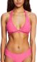 ESPRIT Women Beach voorgevormde halter bikinitop met textuur fuchsia - Thumbnail 1