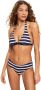 ESPRIT Women Beach voorgevormde triangel bikinitop donkerblauw wit - Thumbnail 1