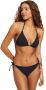 ESPRIT Women Beach voorgevormde triangel bikinitop Joia met ribstructuur zwart - Thumbnail 1