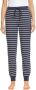 ESPRIT Women Bodywear gestreepte pyjamabroek donkerblauw wit - Thumbnail 1