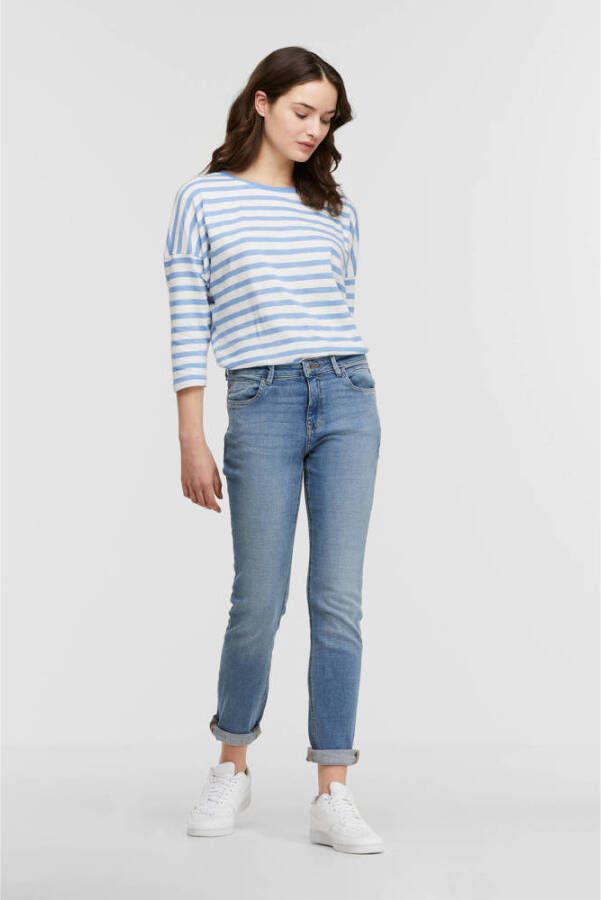 ESPRIT Women Casual slim fit jeans blue light wash
