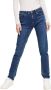 ESPRIT Women Casual slim fit jeans medium blue denim - Thumbnail 1