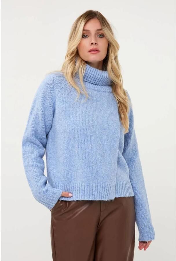 Esqualo coltrui met wol blauw