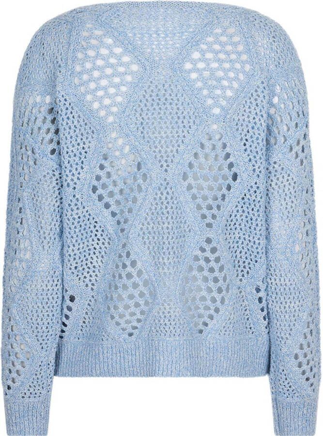 Esqualo crochet trui lichtblauw