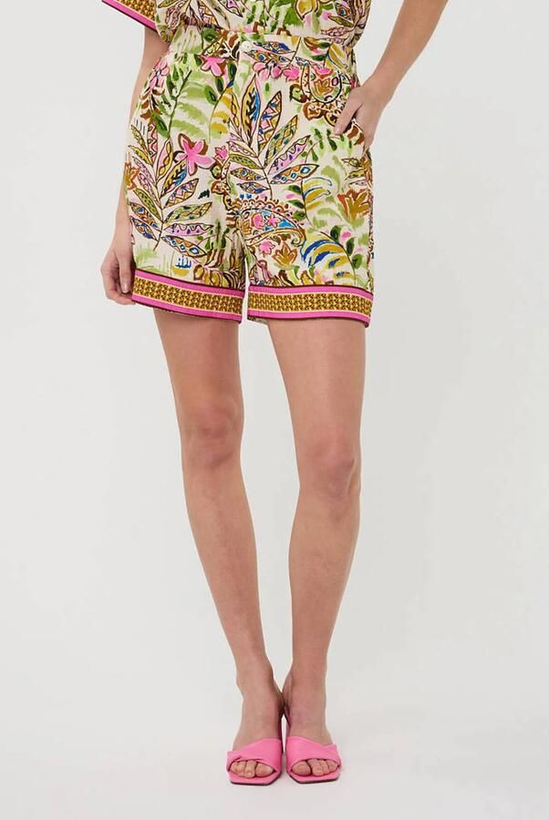 Esqualo regular high waist casual short multi