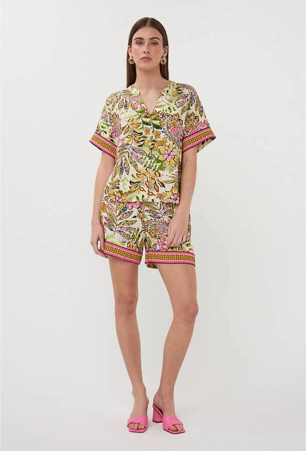Esqualo regular high waist casual short multi - Foto 2