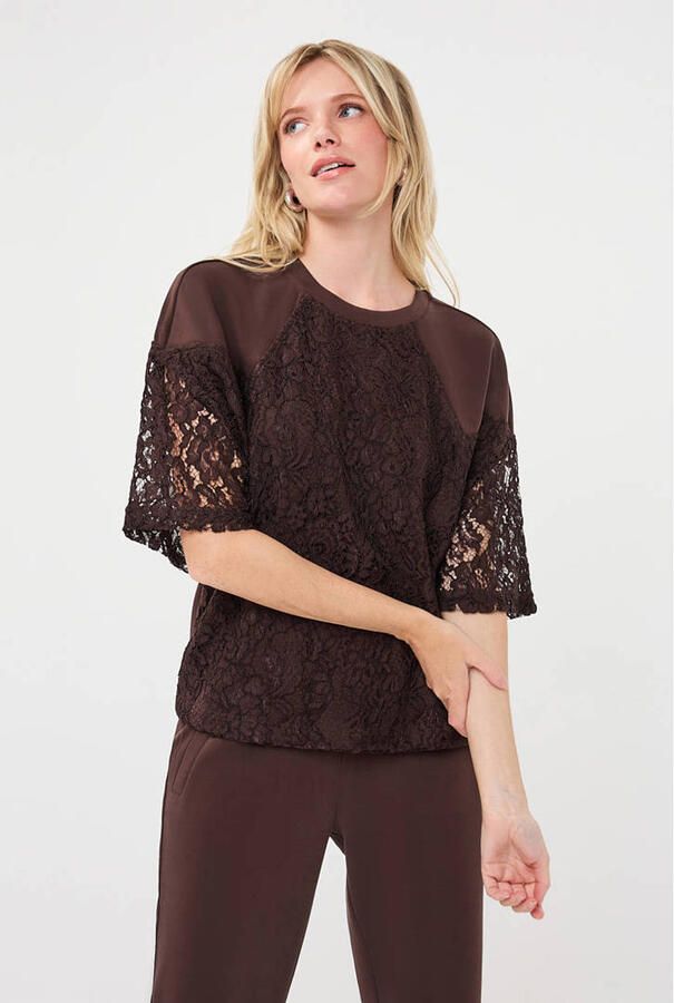 Esqualo sweater bruin