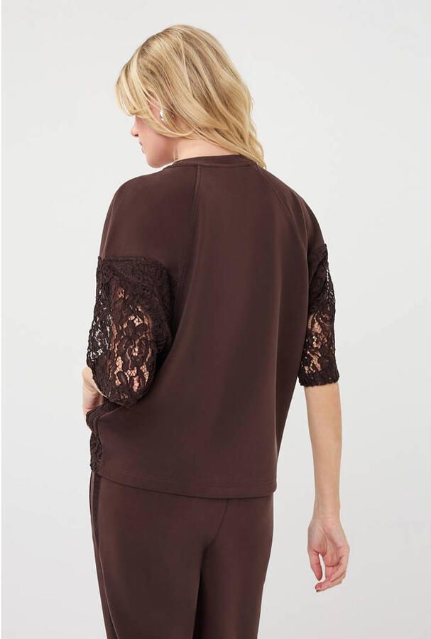 Esqualo sweater bruin - Foto 3