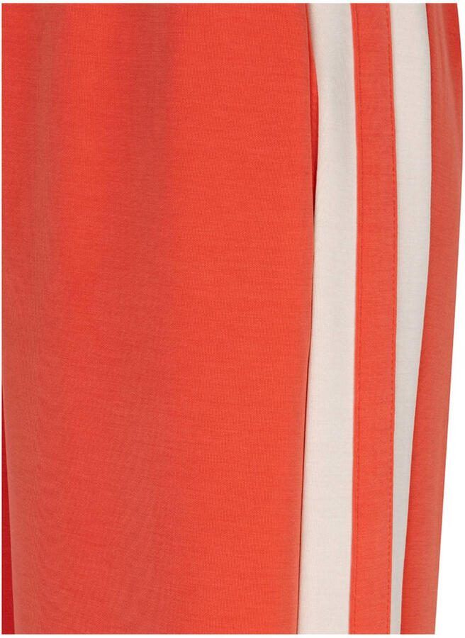 Esqualo wide leg regular waist broek rood - Foto 2