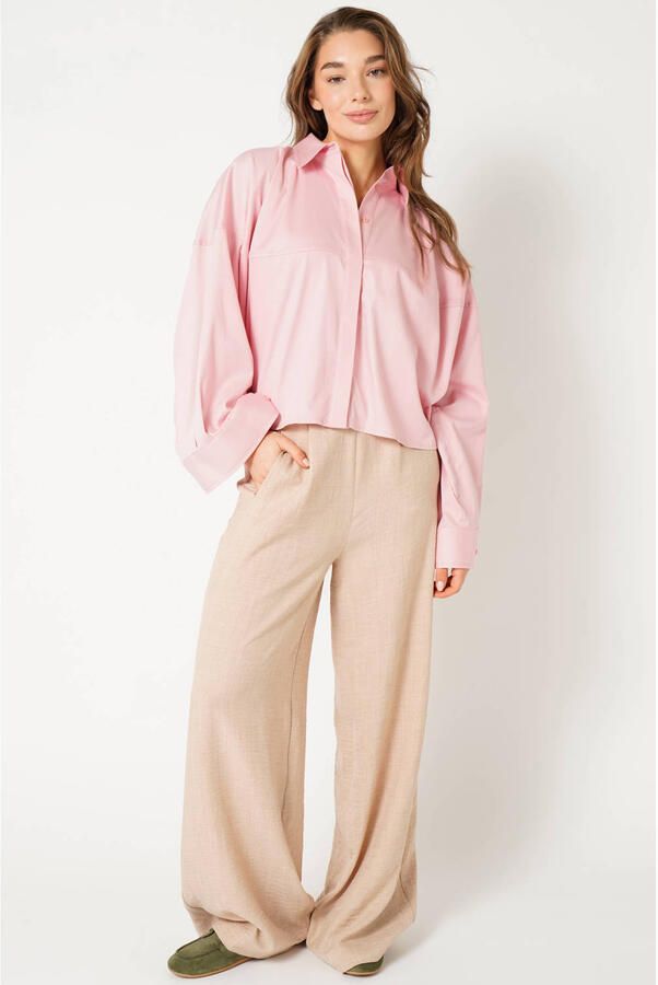 Est'seven blouse lichtroze