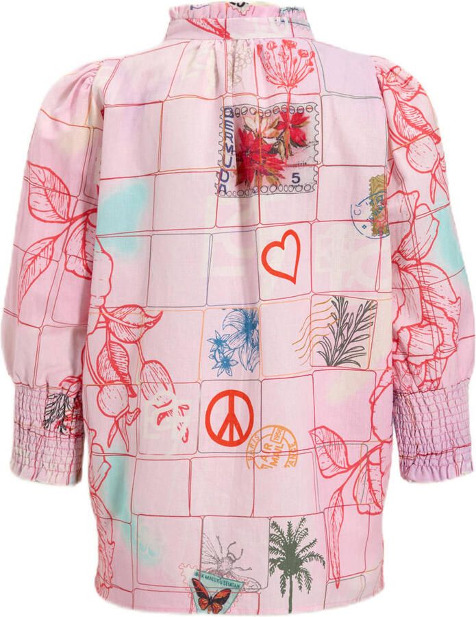 Est'seven blouse roze - Foto 2