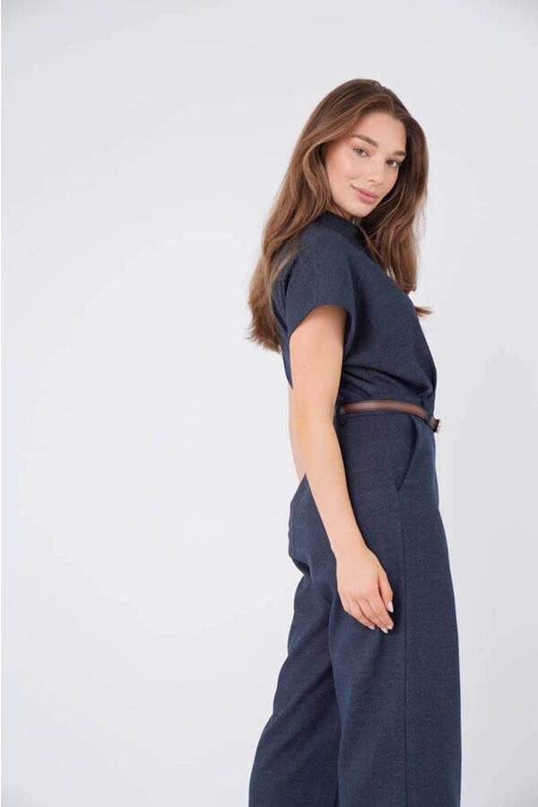 Est'Seven Jumpsuit Hailey donkerblauw - Foto 2