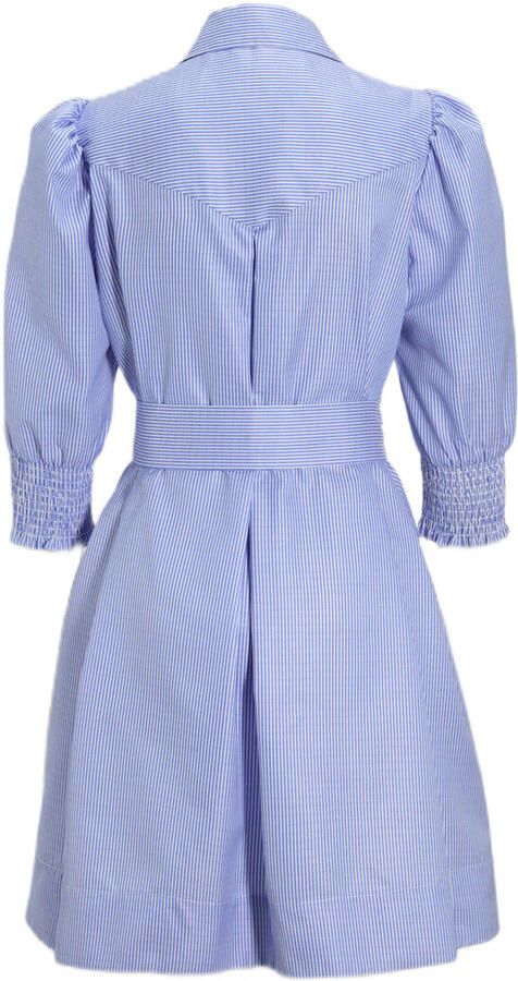 EST'SEVEN Dames Jurken Elise Dress Lichtblauw - Foto 5