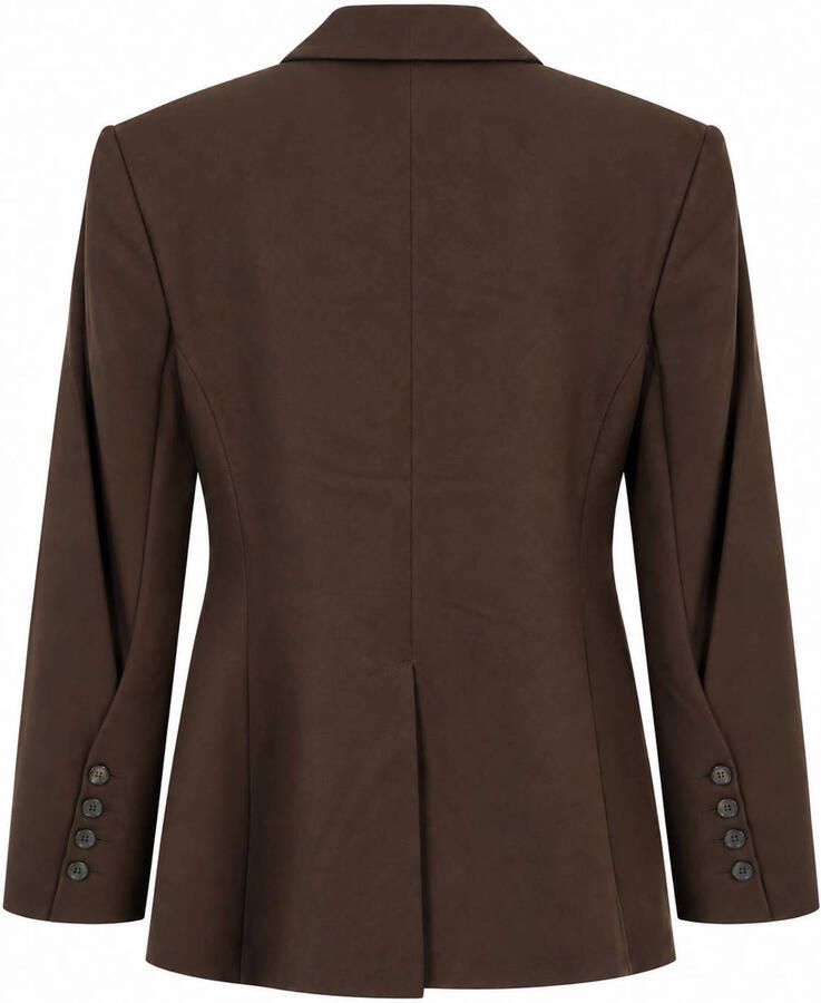 Est'seven regular fit blazer bruin - Foto 2