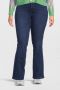 EVOKED VILA high waist flared jeans VIFLAIR dark denim - Thumbnail 1