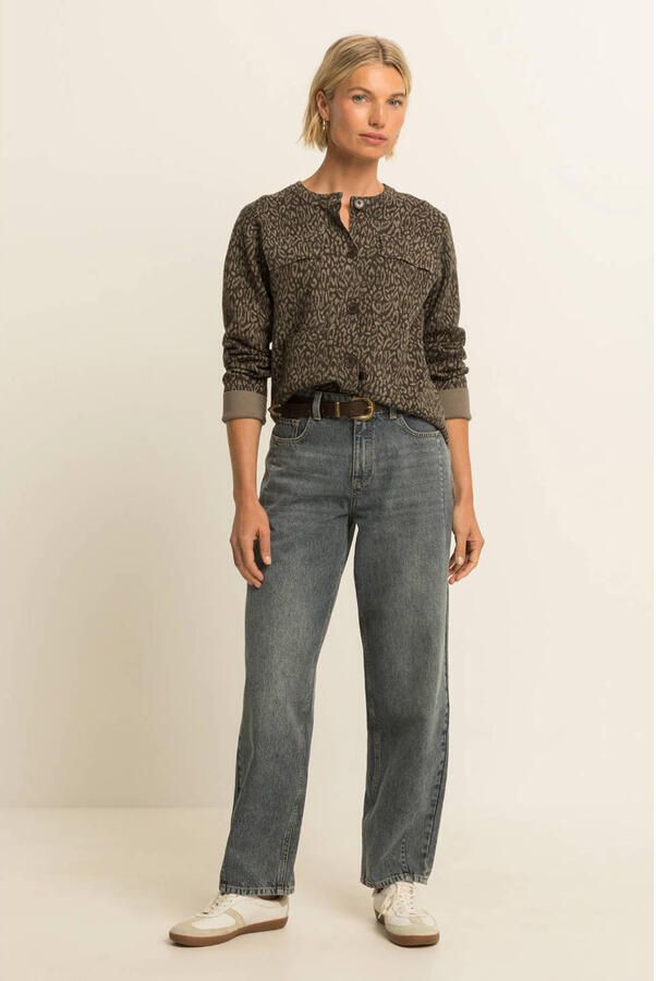 Expresso barrel jeans mediumblauw