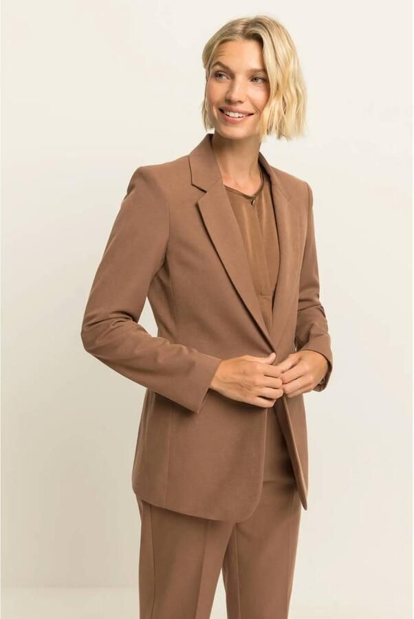 Expresso blazer bruin