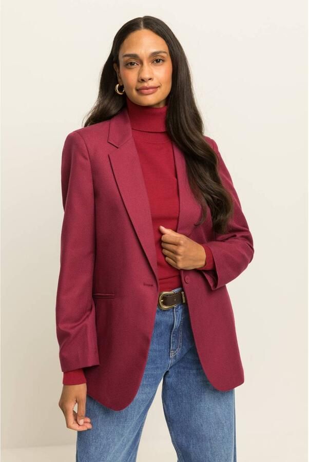 Expresso blazer rood