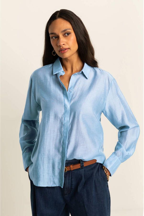 Expresso blouse blauw