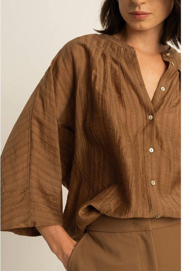 Expresso blouse bruin - Foto 2