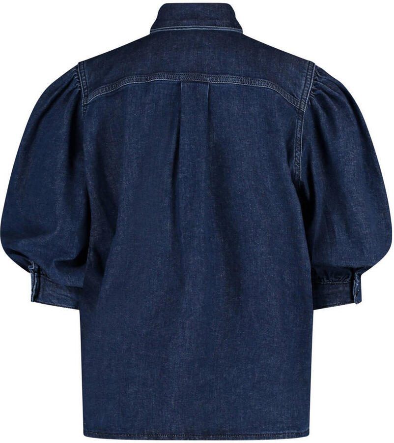 Expresso blouse dark blue denim - Foto 2