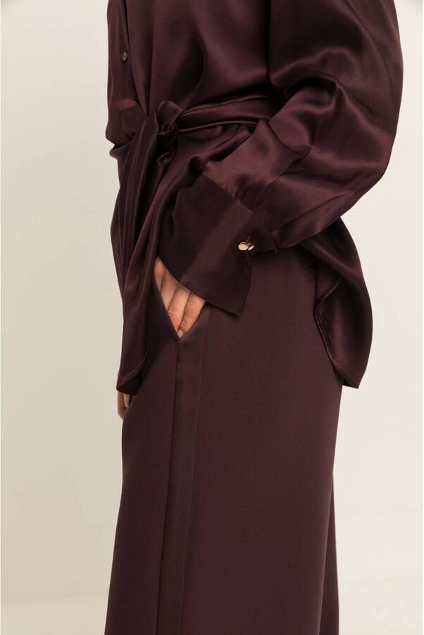Expresso blouse donkerbruin - Foto 3