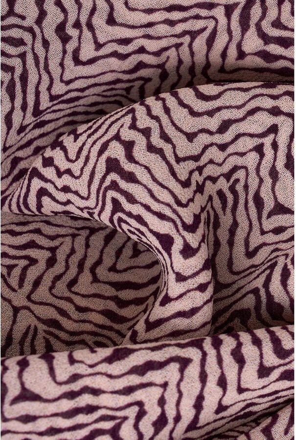 Expresso blouse donkerrood - Foto 3