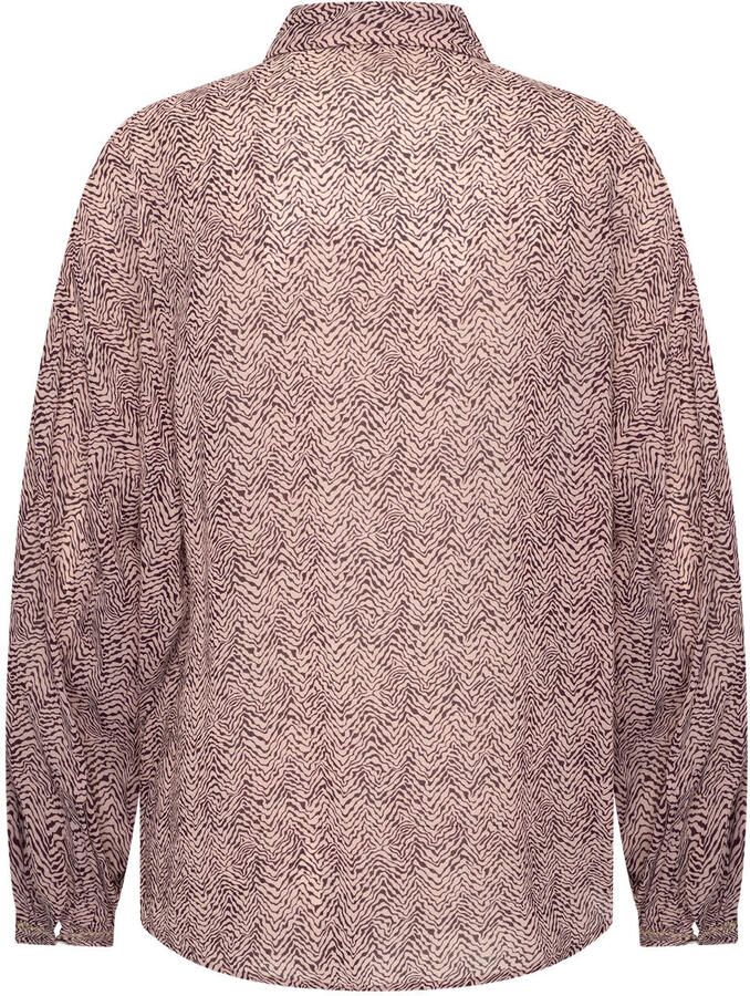 Expresso blouse donkerrood - Foto 2