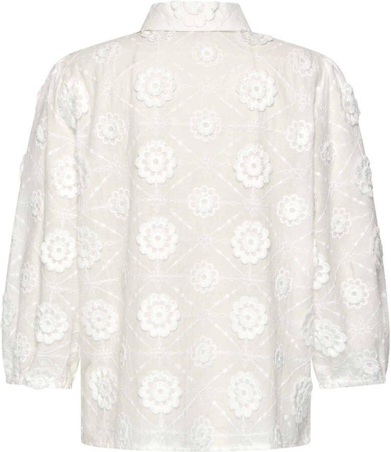 Expresso blouse ecru broderie - Foto 2