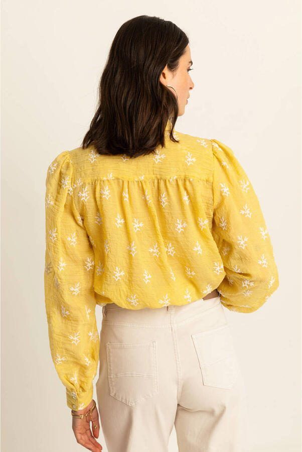 Expresso blouse geel