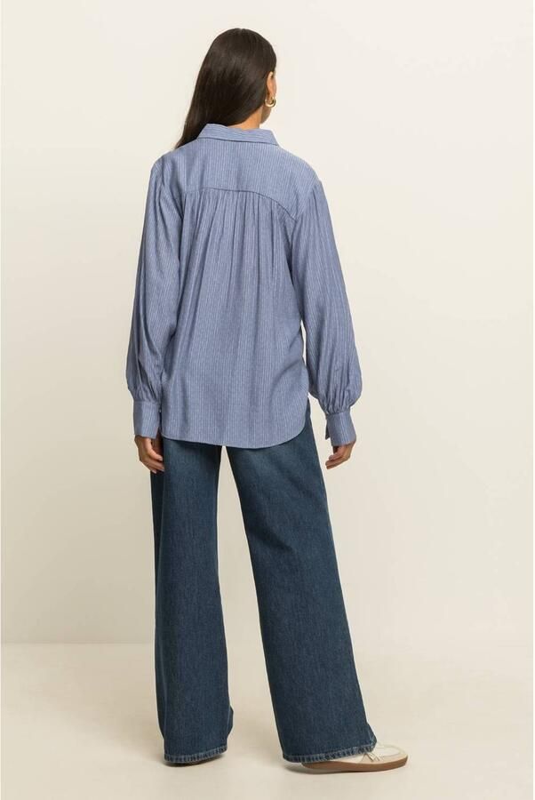 Expresso blouse grijsblauw - Foto 3