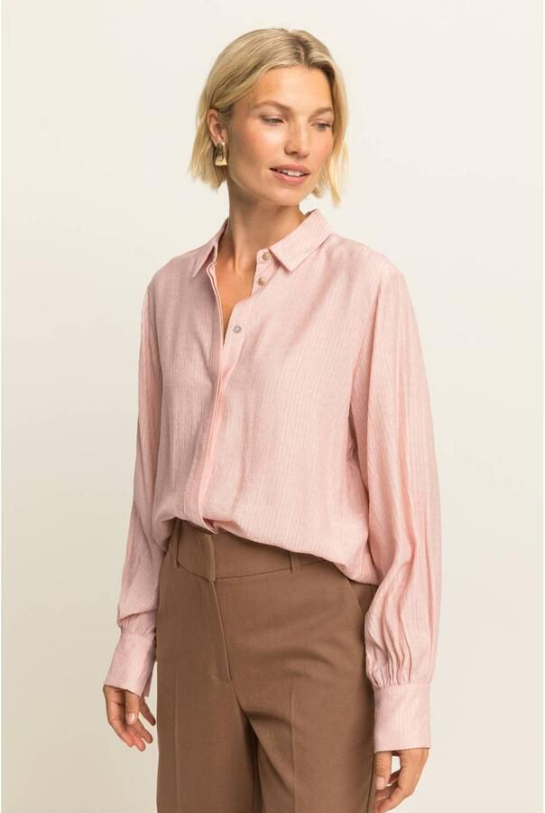Expresso blouse lichtroze