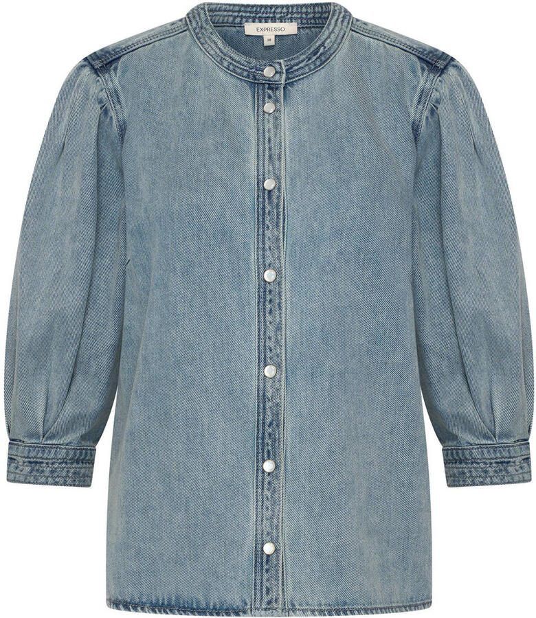 Expresso blouse light blue denim - Foto 2