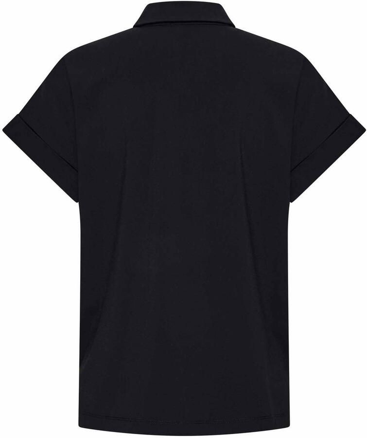 Expresso blouse zwart travelstof - Foto 2