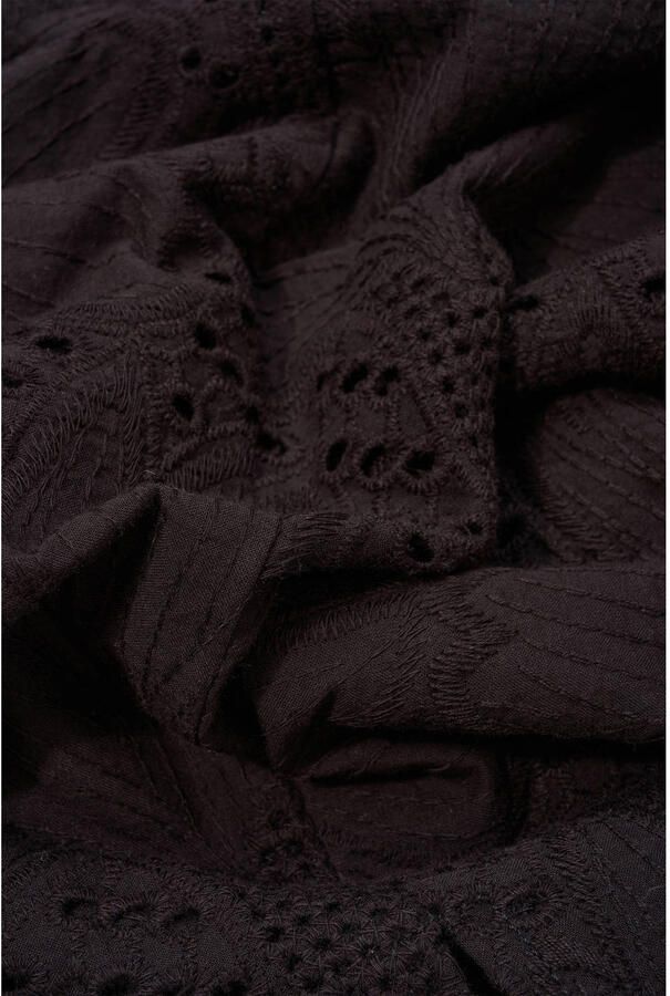Expresso blousetop broderie zwart - Foto 2
