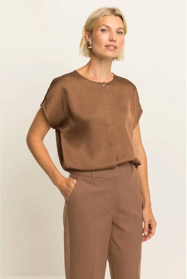 Expresso blousetop camel