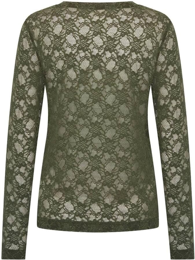 Expresso blousetop groen - Foto 2