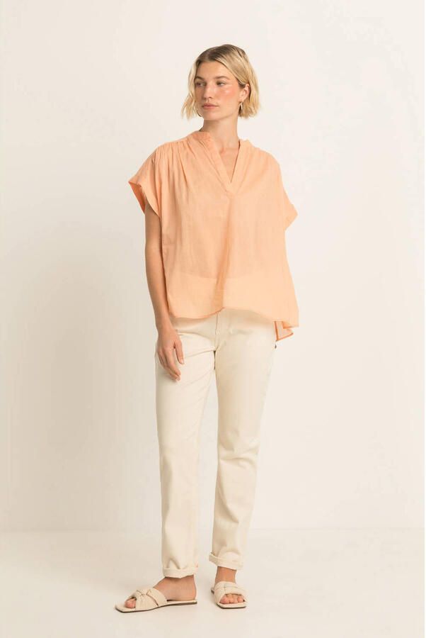 Expresso blousetop oranje - Foto 3