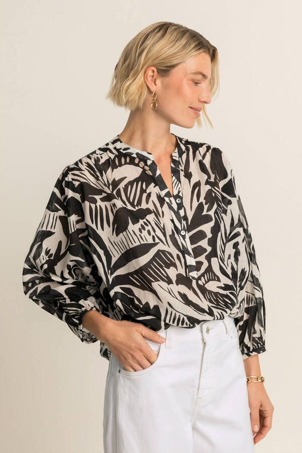 Expresso blousetop zwart