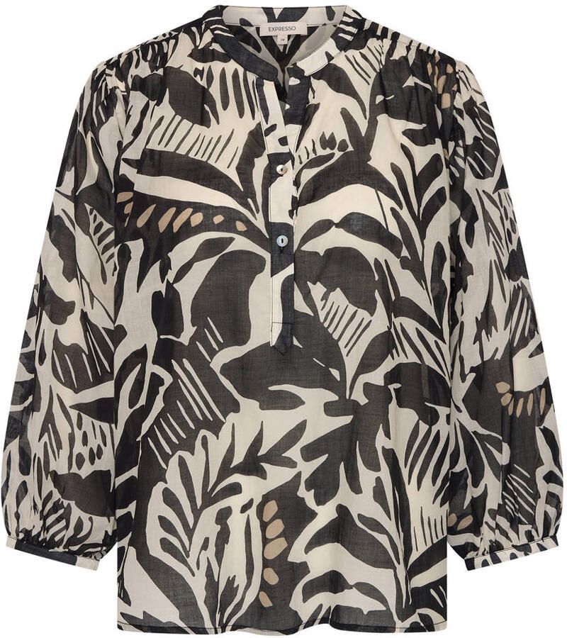 Expresso blousetop zwart - Foto 2