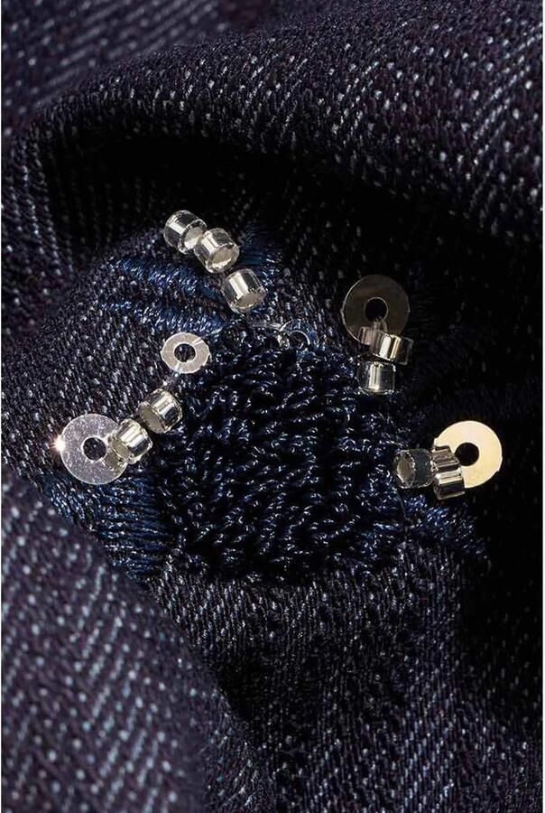 Expresso bomberjack met pailletten donkerblauw - Foto 2
