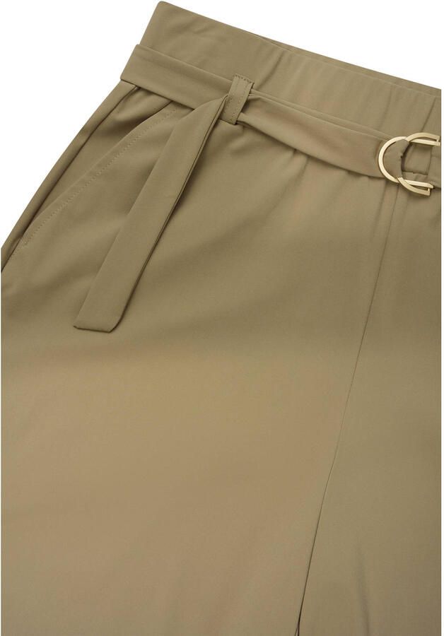 Expresso chino short travelstof kakigroen - Foto 2
