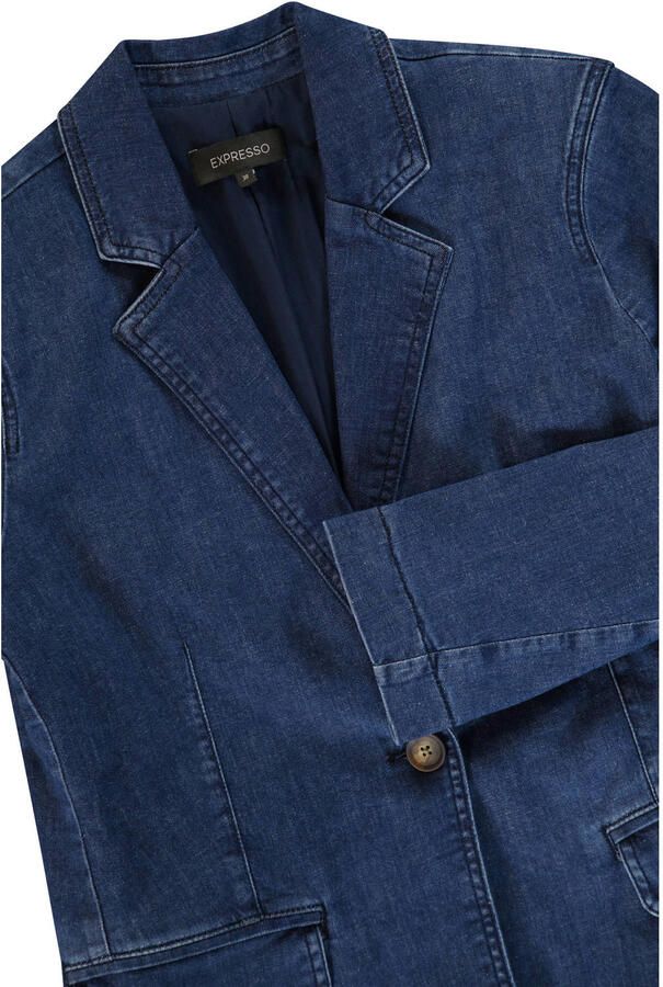 Expresso denim regular blazer dark blue denim - Foto 2