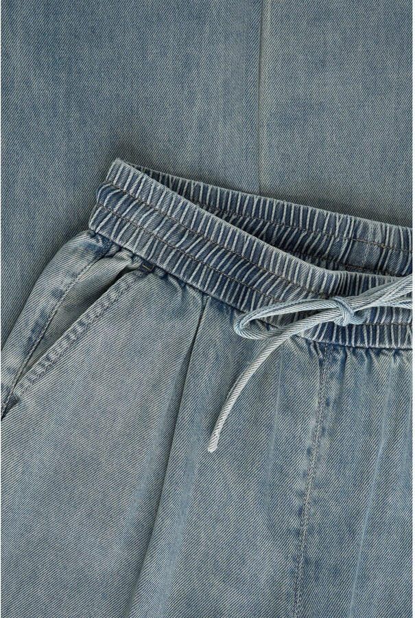 Expresso denim wide leg high waist casual broek light blue denim - Foto 2